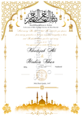 Noor Al-Nikah Design (A4)