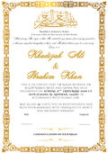Zahabi 2.0 Design (A4) (Certificate Only)